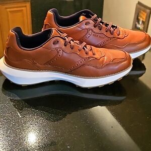 Cole Haan Men's GrandPro Ashland Sneaker - mens size 8 - British Tan/Ivory